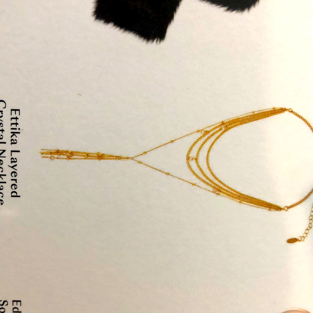 Ettika Layered Crystal Necklace